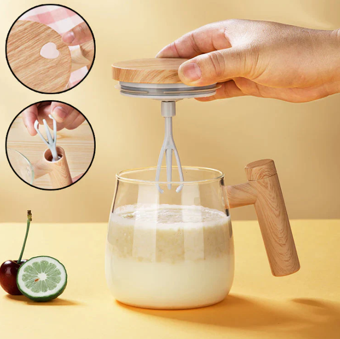 Smart Self-Blending Mug | Instant Effortlesss mixing.