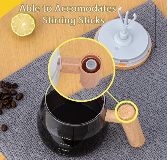 Smart Self-Blending Mug | Instant Effortlesss mixing.